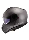 LS2 STROBE 2 MAT TITANIUM KASK