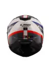 LS2 STROBE 2 MONZA SİYAH-BEYAZ-KIRMIZI KASK