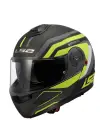 LS2 STROBE 2 PHANTOM MAT TITANIUM-NEON SARI KASK