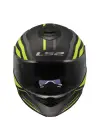 LS2 STROBE 2 PHANTOM MAT TITANIUM-NEON SARI KASK