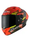 LS2 THUNDER KARBON GP AERO FIRE KIRMIZI-SİYAH KASK