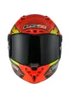 LS2 THUNDER KARBON GP AERO FIRE KIRMIZI-SİYAH KASK