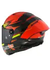LS2 THUNDER KARBON GP AERO FIRE KIRMIZI-SİYAH KASK
