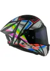 LS2 THUNDER KARBON GP AERO FLASH SİYAH KASK