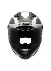 LS2 THUNDER KARBON GP AERO RAUTE BEYAZ-GRİ KASK