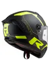 LS2 THUNDER KARBON RACING 1 MAT NEON SARI KASK