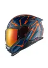 NEXX X.WST 3 B-SIDE MAVİ-TURUNCU KASK