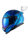NEXX X.WST 3 B-SIDE MAT MAVİ-SİYAH KASK