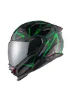 NEXX X.WST 3 B-SIDE SİYAH YEŞİL KASK