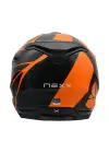 NEXX Y.100 B-SIDE MAT SİYAH-TURUNCU KASK