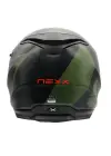 NEXX Y.100 B-SIDE MAT SİYAH-YEŞİL KASK