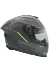 NEXX Y.100R REACT MAT GRİ-YEŞİL KASK