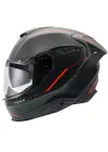 NEXX Y.100R REACT MAT SİYAH-KIRMIZI KASK