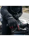VEXO AERO PLUS ELDİVEN SİYAH-KIRMIZI
