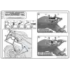 GIVI PLR7401 DUCATI MULTISTRADA 1200 (10-14) YAN ÇANTA TAŞIYICI