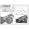 KAPPA KLXR208 HONDA CBF 1000 - ST (10-14) YAN ÇANTA TAŞIYICI