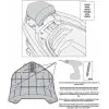 KAPPA KR1123MM HONDA FORZA 300 ABS (13-17) ARKA ÇANTA TAŞIYICI
