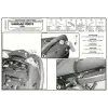 KAPPA KZ447 KAWASAKI VERSYS 650 (06-09) ARKA ÇANTA TAŞIYICI