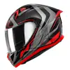 GIVI 50.8 RACER SİYAH-TITANIUM-KIRMIZI KASK