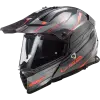 LS2 PIONEER EVO KNIGHT TITANIUM- KASK