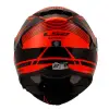 LS2 STORM 2 DODGER MAT SİYAH-NEON  KASK