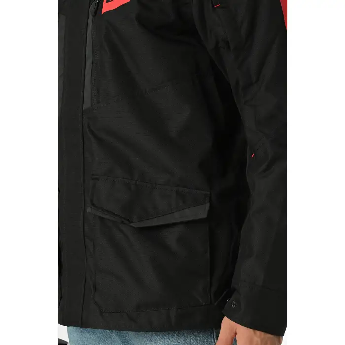 LS2 METROPOLIS EVO MONT SİYAH-KIRMIZI