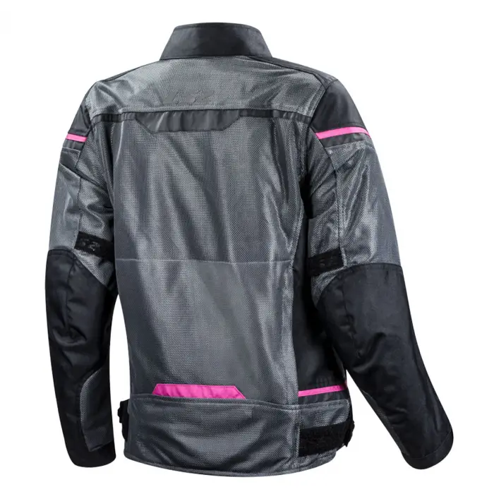 LS2 RIVA KADIN MONT SİYAH-GRİ-PEMBE