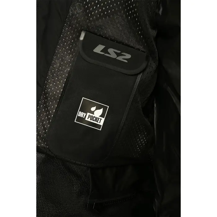 LS2 RIVA MONT SİYAH-