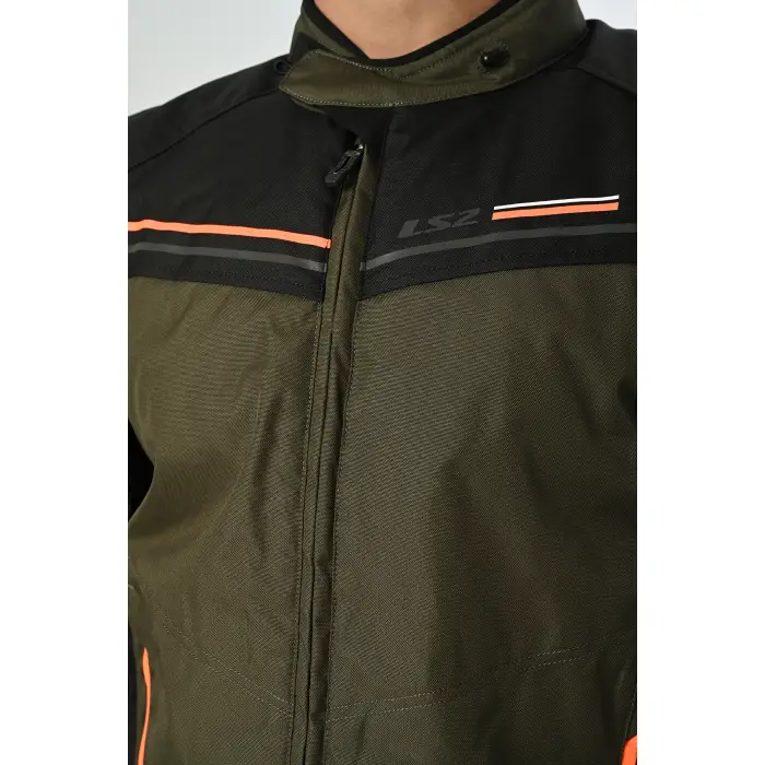 LS2 SHADOW MONT HAKİ-SİYAH-NEON TURUNCU