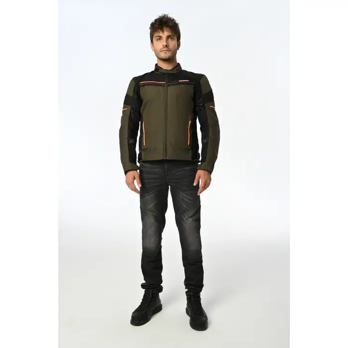 LS2 SHADOW MONT HAKİ-SİYAH-NEON TURUNCU