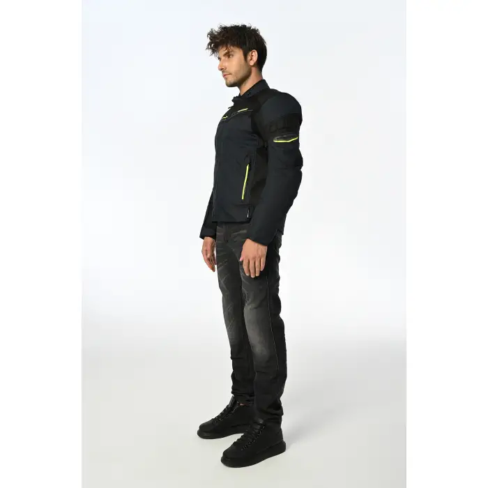 LS2 SHADOW MONT MAVİ-SİYAH-NEON SARI