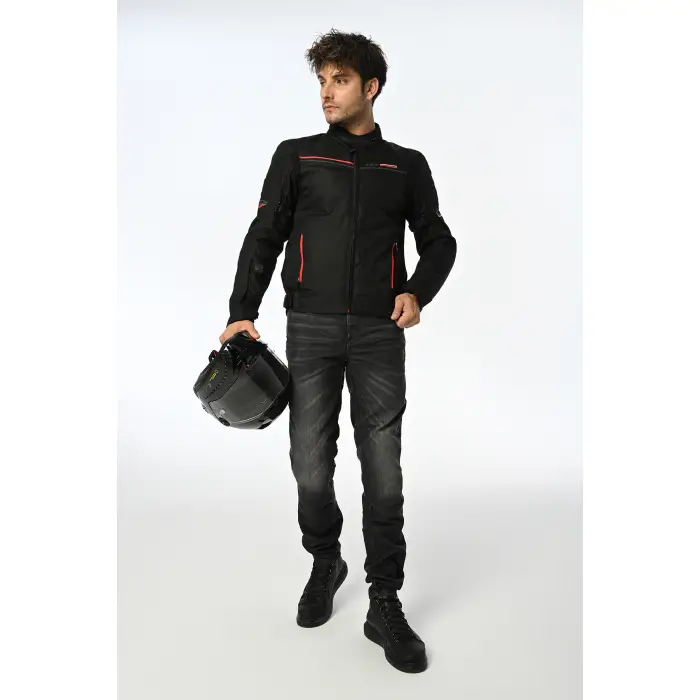 LS2 SHADOW MONT SİYAH-KIRMIZI