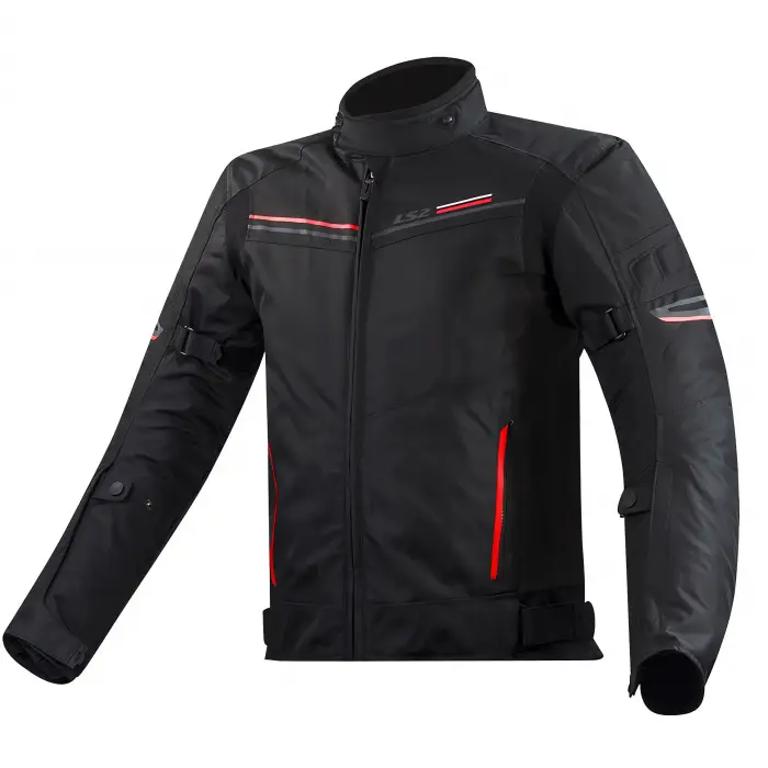 LS2 SHADOW MONT SİYAH-KIRMIZI