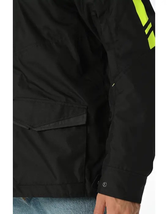 LS2 METROPOLIS EVO MONT SİYAH-NEON SARI