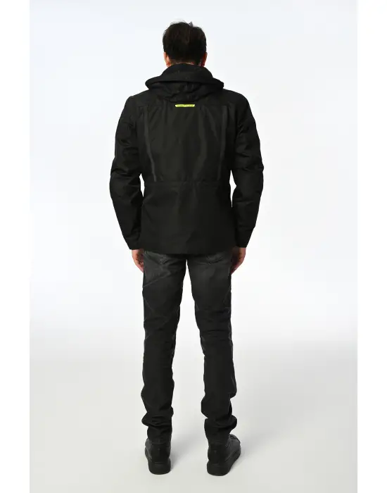 LS2 METROPOLIS EVO MONT SİYAH-NEON SARI