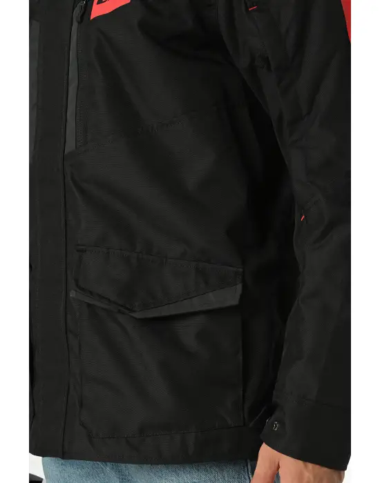 LS2 METROPOLIS EVO MONT SİYAH-KIRMIZI