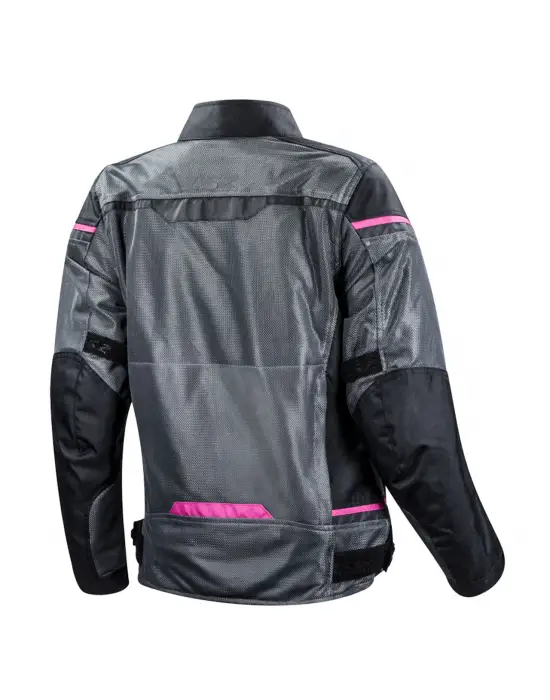 LS2 RIVA KADIN MONT SİYAH-GRİ-PEMBE