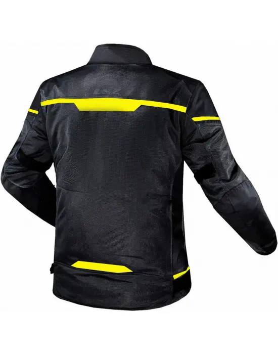 LS2 RIVA MONT SİYAH-NEON SARI