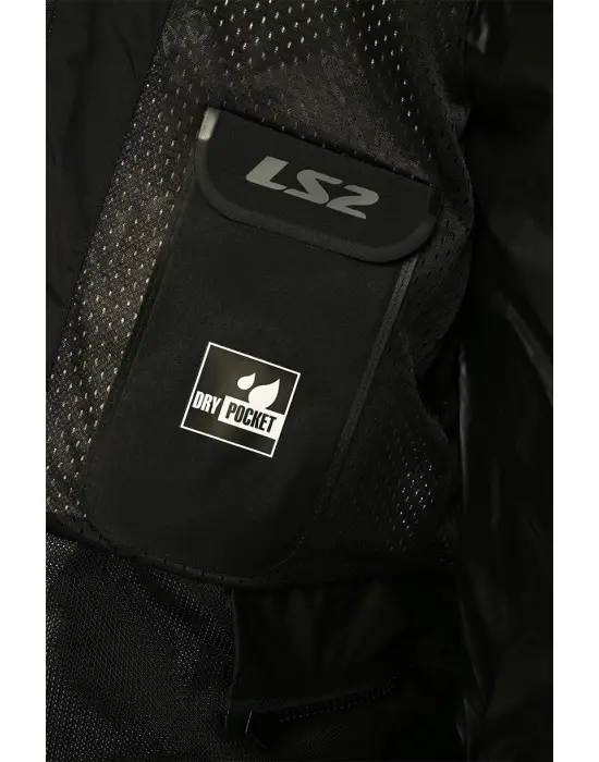 LS2 RIVA MONT SİYAH-GRİ-KIRMIZI