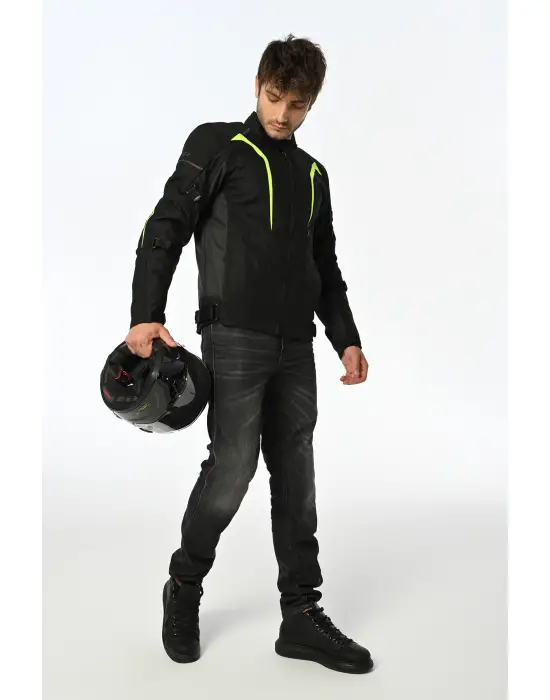 LS2 SEPANG MONT SİYAH-GRİ-NEON SARI