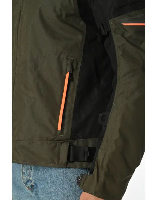 LS2 SHADOW MONT HAKİ-SİYAH-NEON TURUNCU