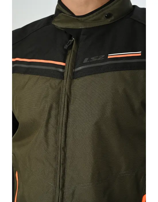 LS2 SHADOW MONT HAKİ-SİYAH-NEON TURUNCU