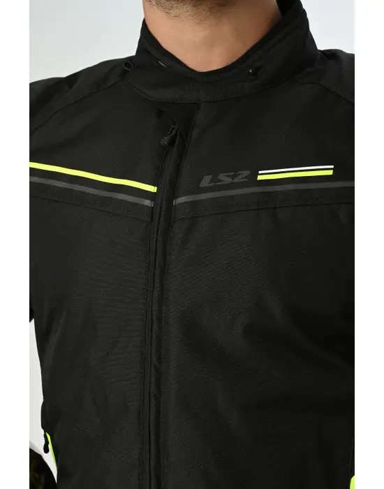 LS2 SHADOW MONT SİYAH-NEON SARI