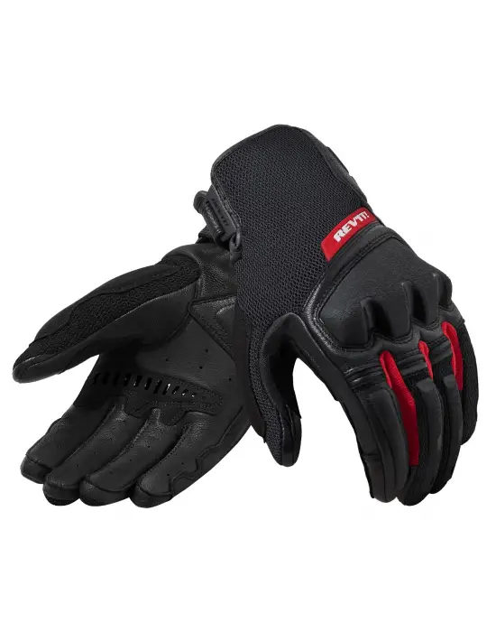 REVIT DUTY ELDİVEN SİYAH-KIRMIZI