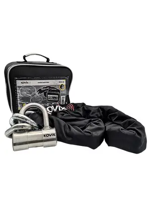 KOVIX KCH16-180 ZİNCİR + KHS16 U KİLİT