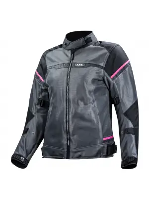 LS2 RIVA KADIN MONT SİYAH-GRİ-PEMBE