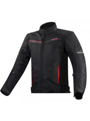 LS2 SHADOW MONT SİYAH-KIRMIZI