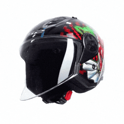 LS2 AIRFLOW 2 HAPPY DREAMS MAT KASK