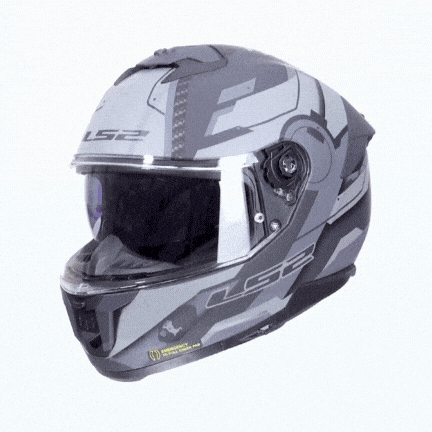 LS2 STREAM 2 SHADOW MAT TITANIUM-GRİ KASK