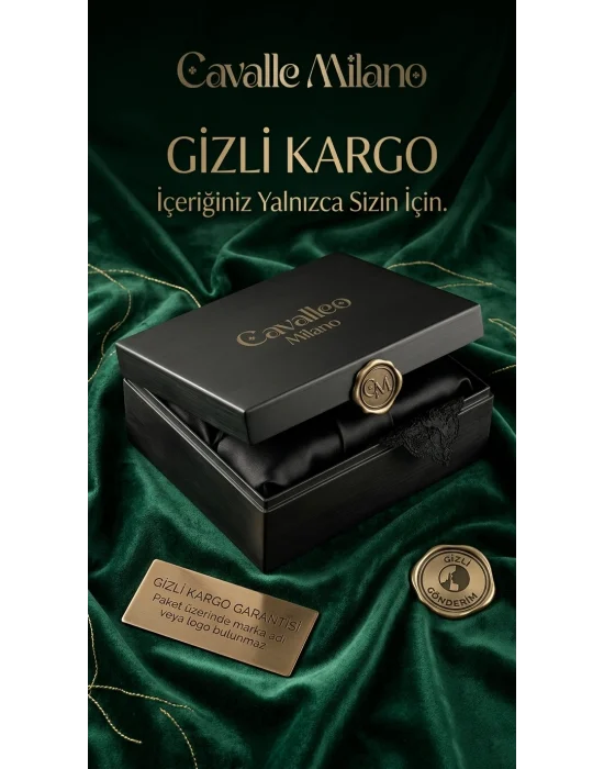 Kadın Siyah Desenli Transparan Kostüm Tül Fantezi Gecelik